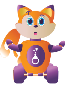 Fox character with raised eye brow