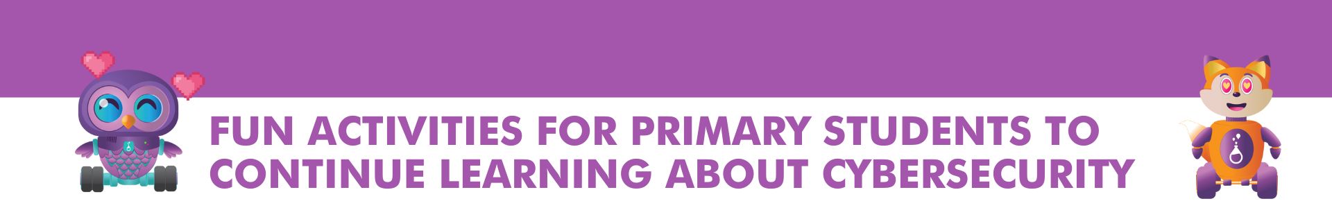 Banner for cybersecurity activities page