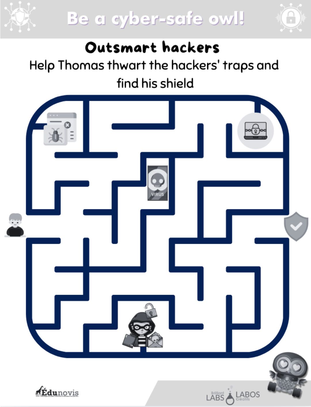 Cover image for the first hacker maze document