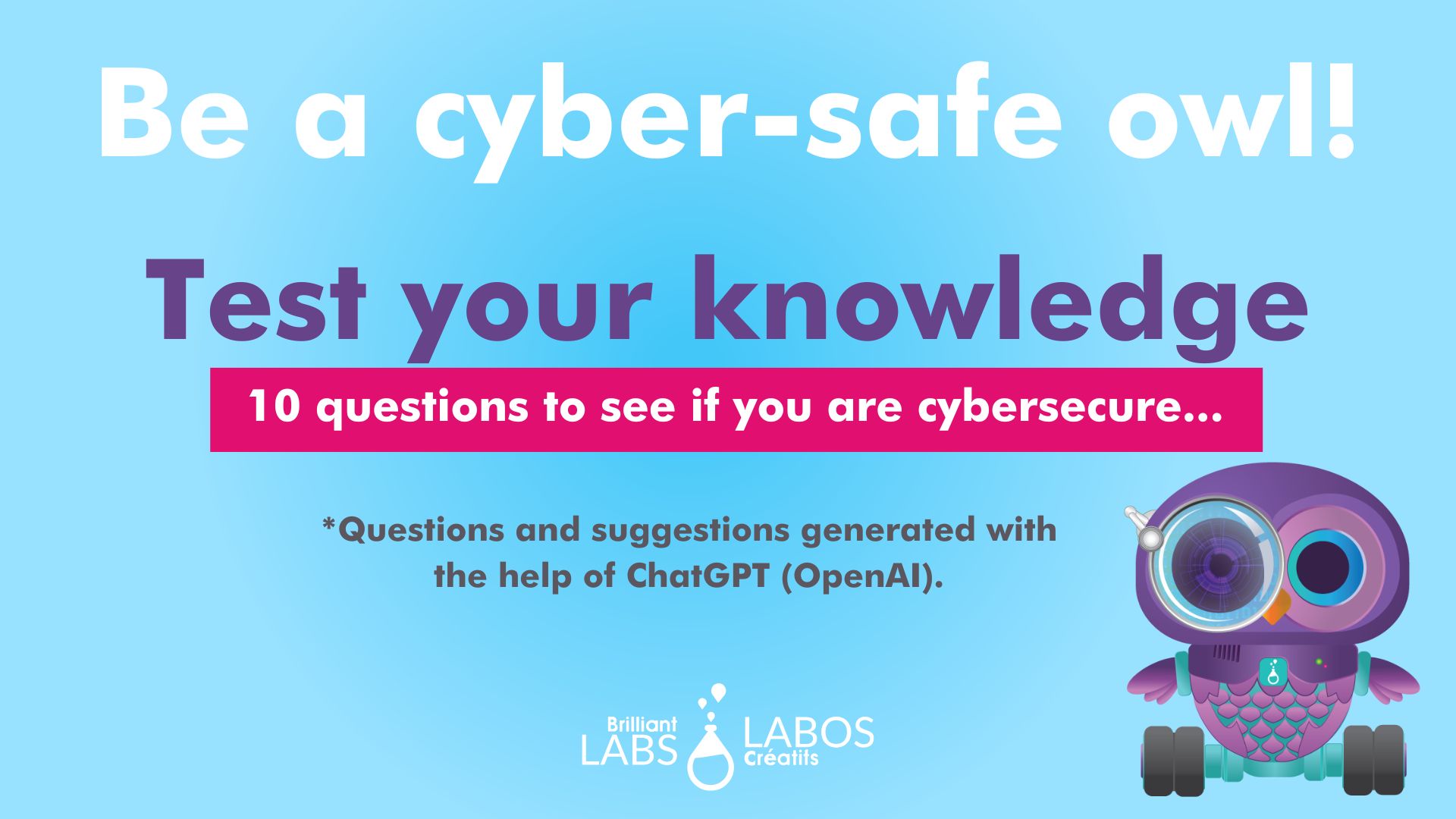 Cover image for the first cyber security knowledge test
