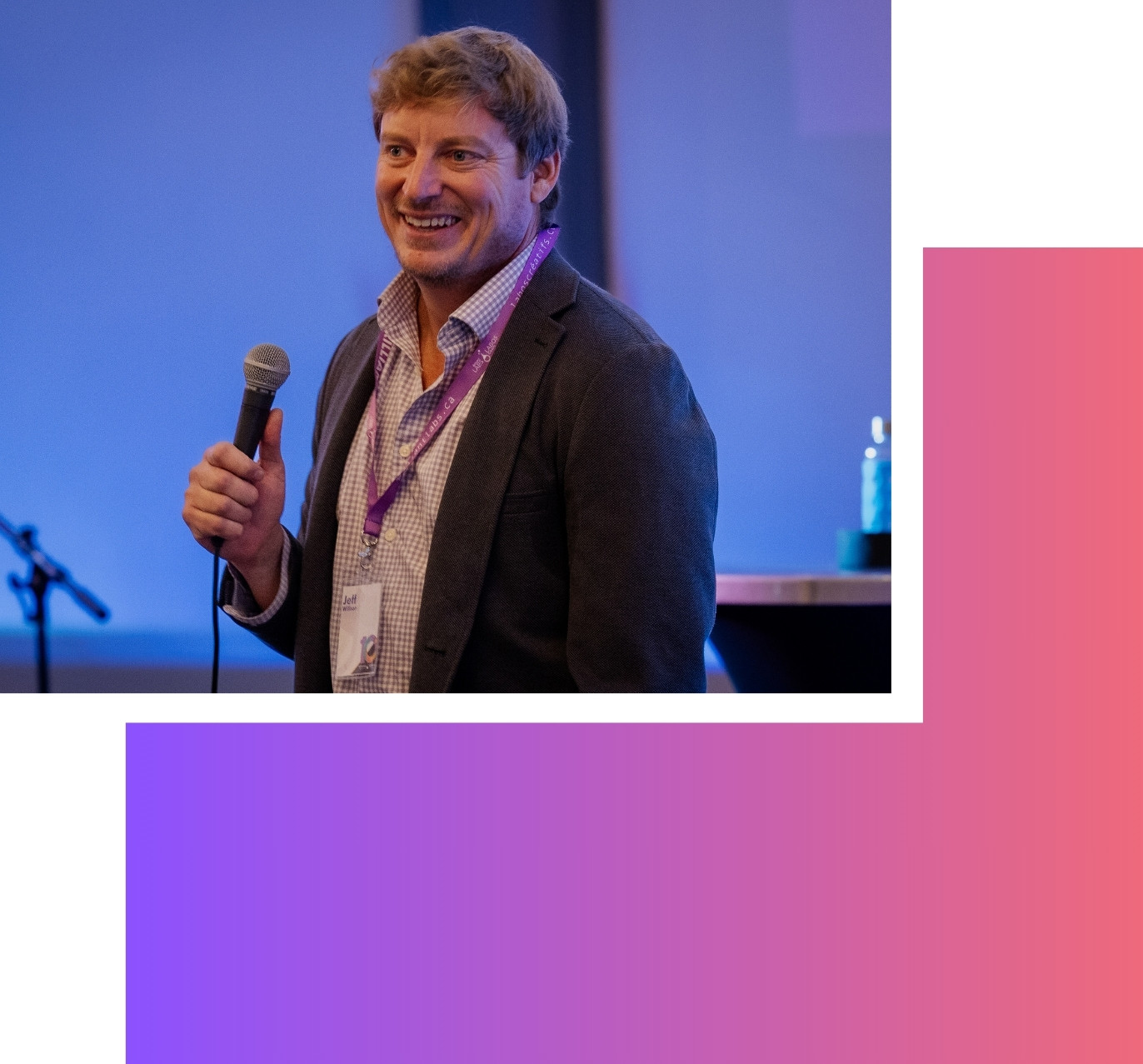 Jeff Willson speaking at the 2023 learning and teaching retreat