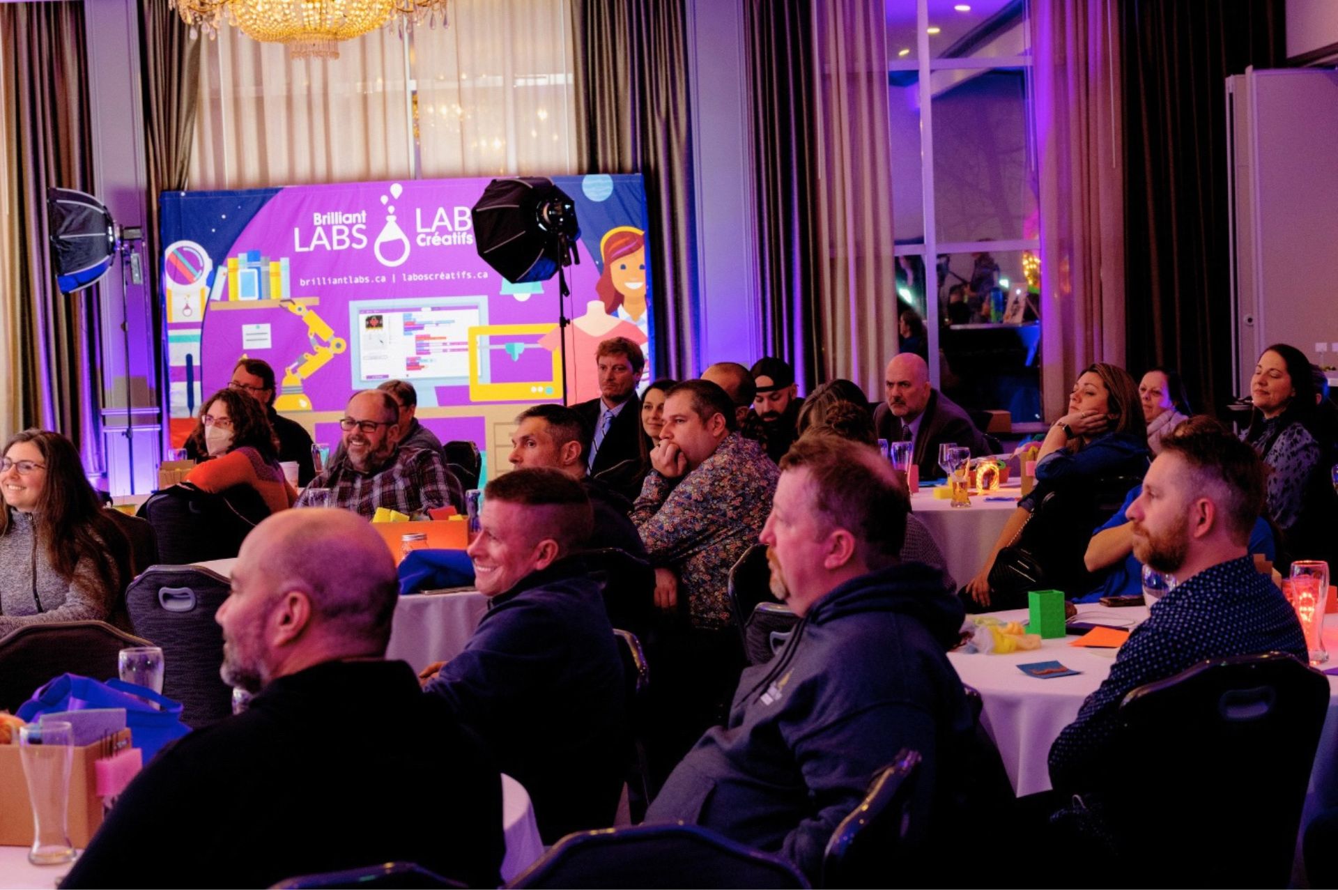 Photo from the 2023 Brilliant Learning & Teaching Retreat of teachers learning